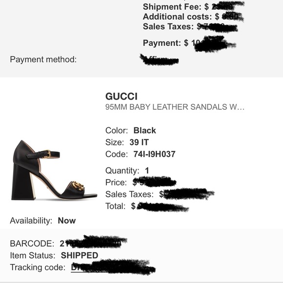 Authentic GUCCI 95mm Baby Leather Sandals W- Horsebit Authentic & NWT - Picture 17 of 17